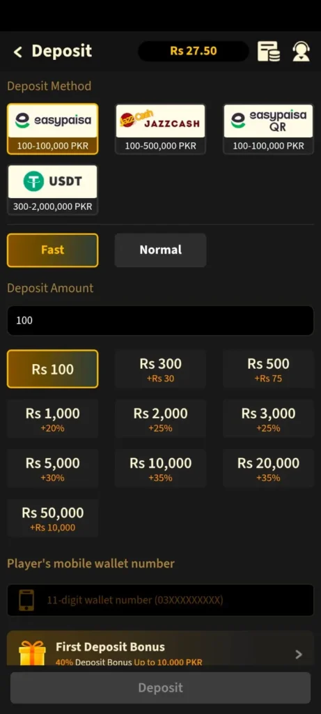 tojay bet deposit