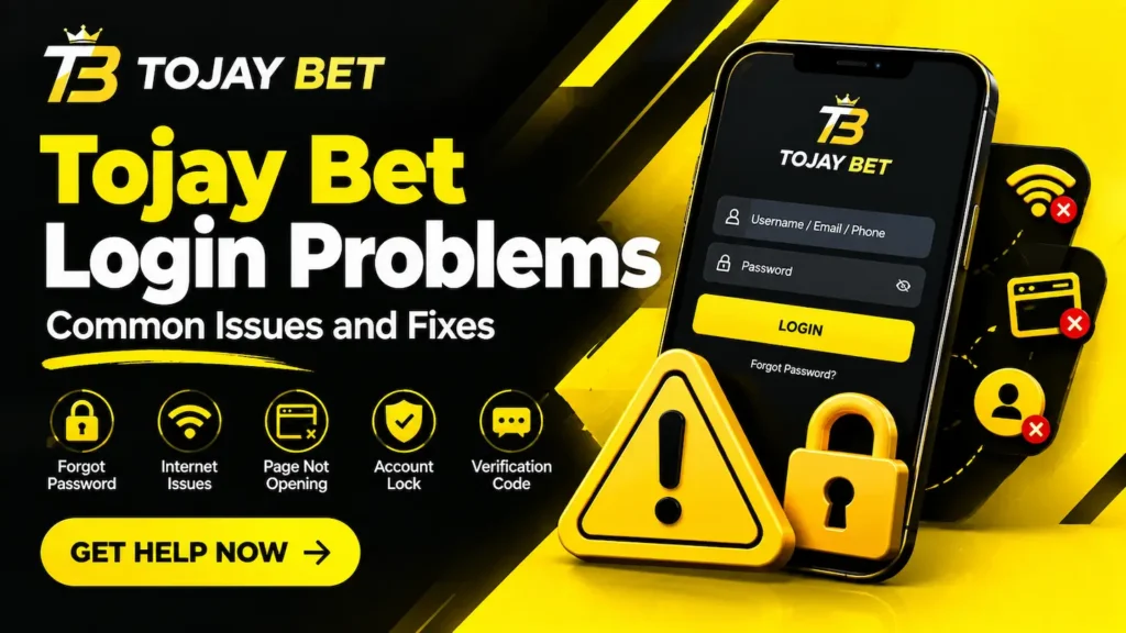tojay bet login problems and solutions