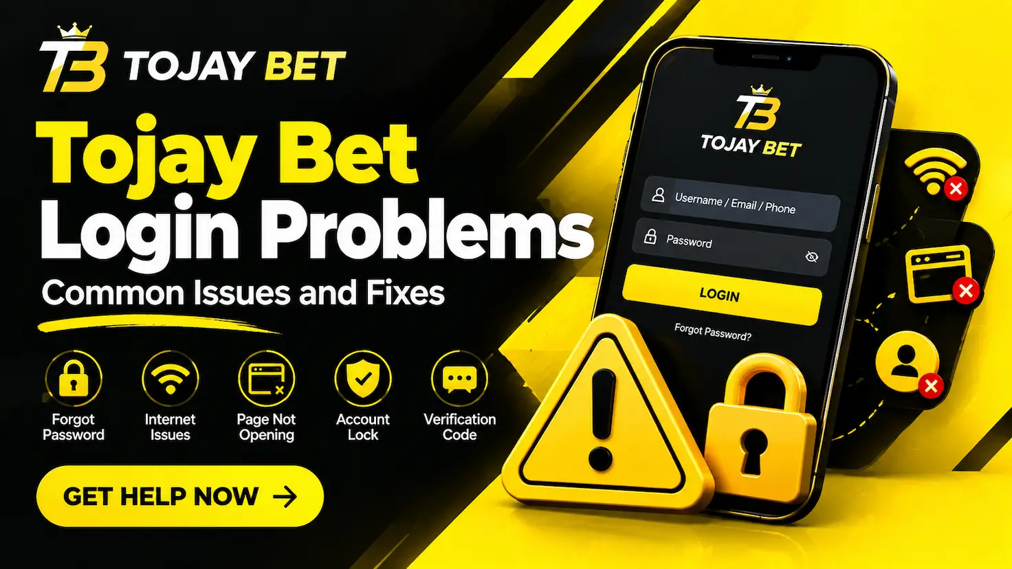 tojay bet login problems and solutions